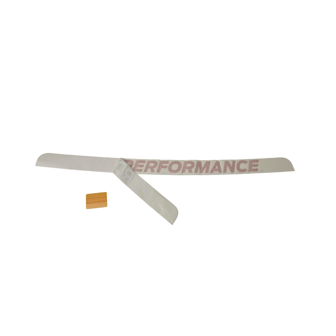 2021 - 2026 Ford Performance Bronco Windshield Banner - White/Red - Ford Show Parts