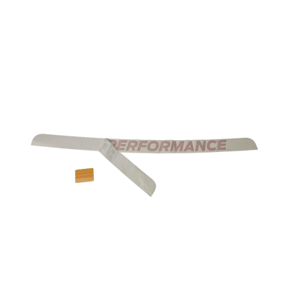 2021 - 2026 Ford Performance Bronco Windshield Banner - White/Red - Ford Show Parts