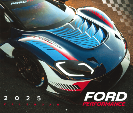 2025 Ford Performance Monthly Calendar - Ford Show Parts