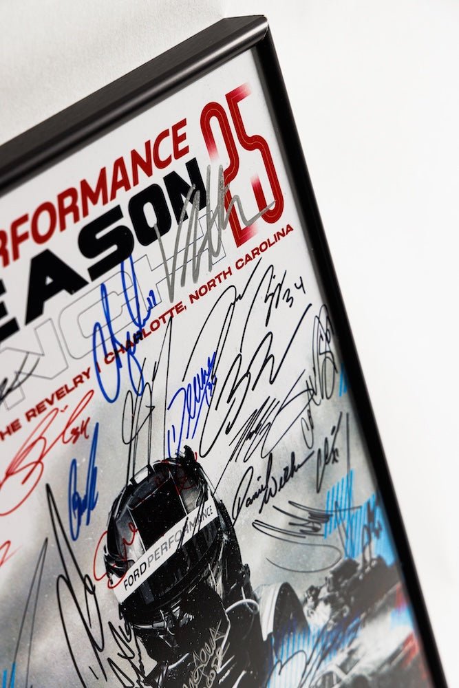 2025 Ford Performance Season Launch Signed Poster - Ford Show Parts