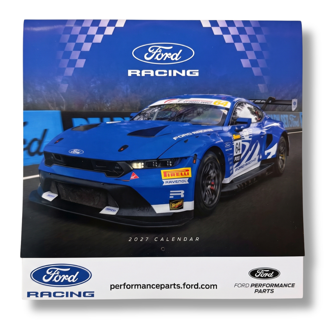 2027 Ford Racing Monthly Calendar