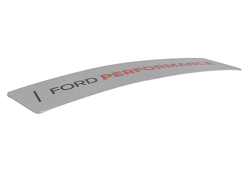 FORD PERFORMANCE LOGO STAINLESS STEEL BADGE