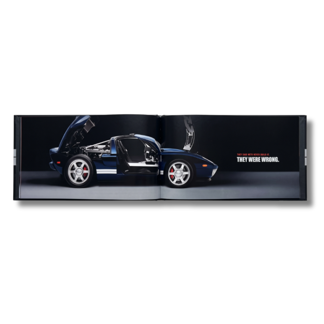 Official 2005 Ford GT Dealer Portfolio Hardcover Book | Rare Collector Edition