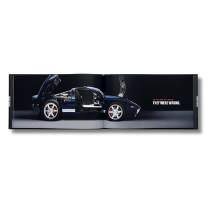 Official 2005 Ford GT Dealer Portfolio Hardcover Book | Rare Collector Edition