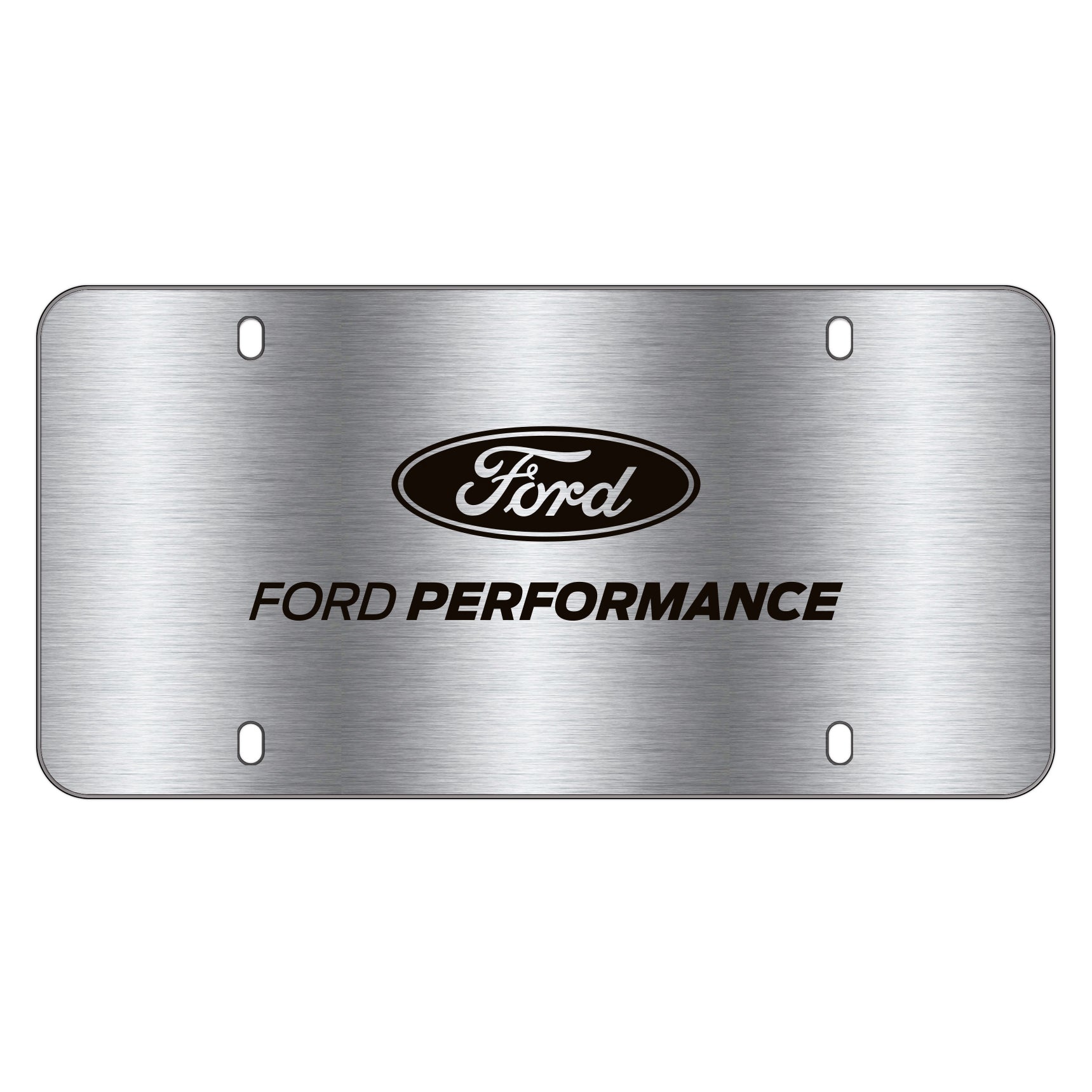 FORD PERFORMANCE STAINLESS STEEL MARQUE PLATE