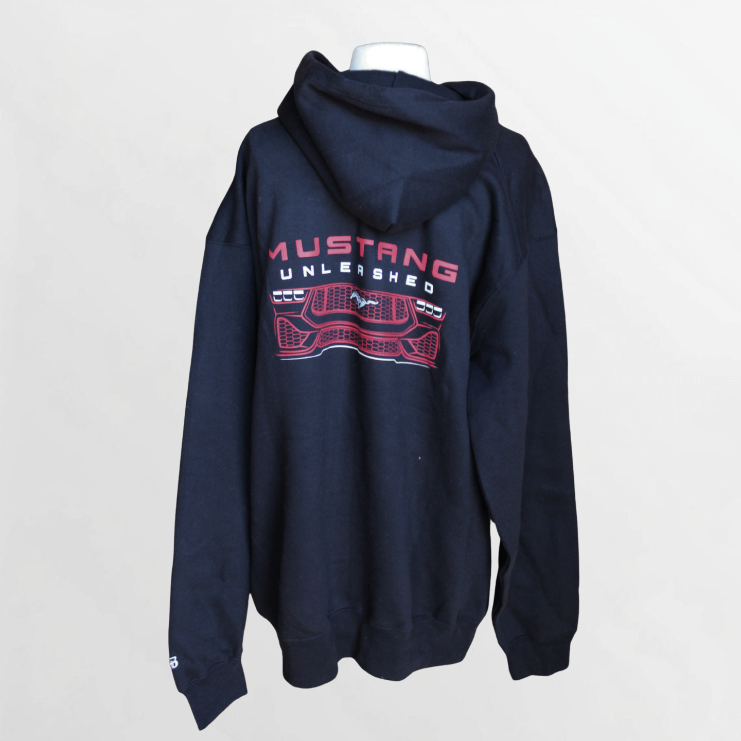 Black Mustang Unleashed Fleece Hoodie - Ford Show Parts