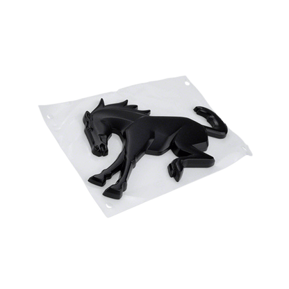 Bronco Rear Emblem - Matte Black - Ford Show Parts