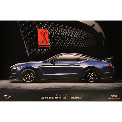Ford - 2018 2 - Sided Shelby GT350 Poster - Ford Show Parts