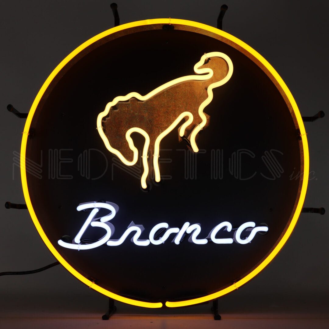 Ford Show Parts | Ford Bronco Neon Sign