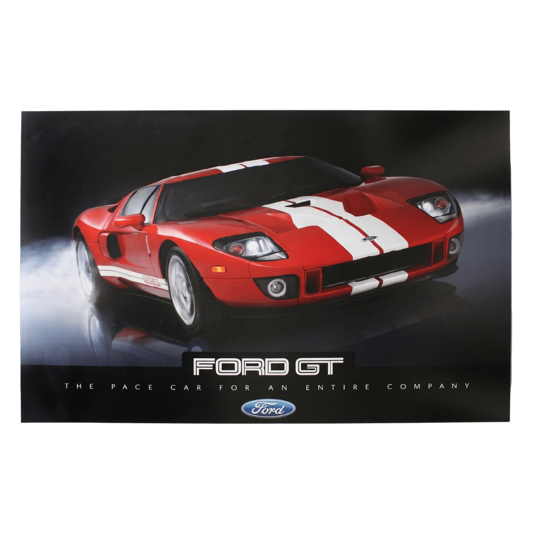 Ford GT 2-sided Poster - Ford Show Parts