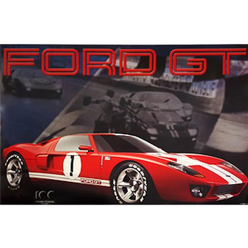 Ford GT Concept Poster - Ford Show Parts
