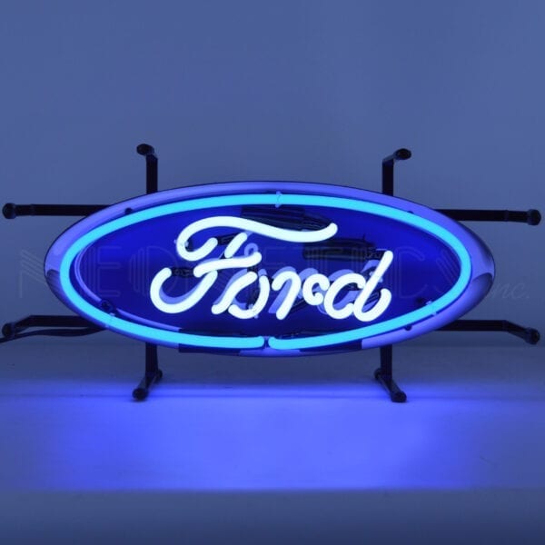 Ford Oval Junior Neon Sign - Ford Show Parts