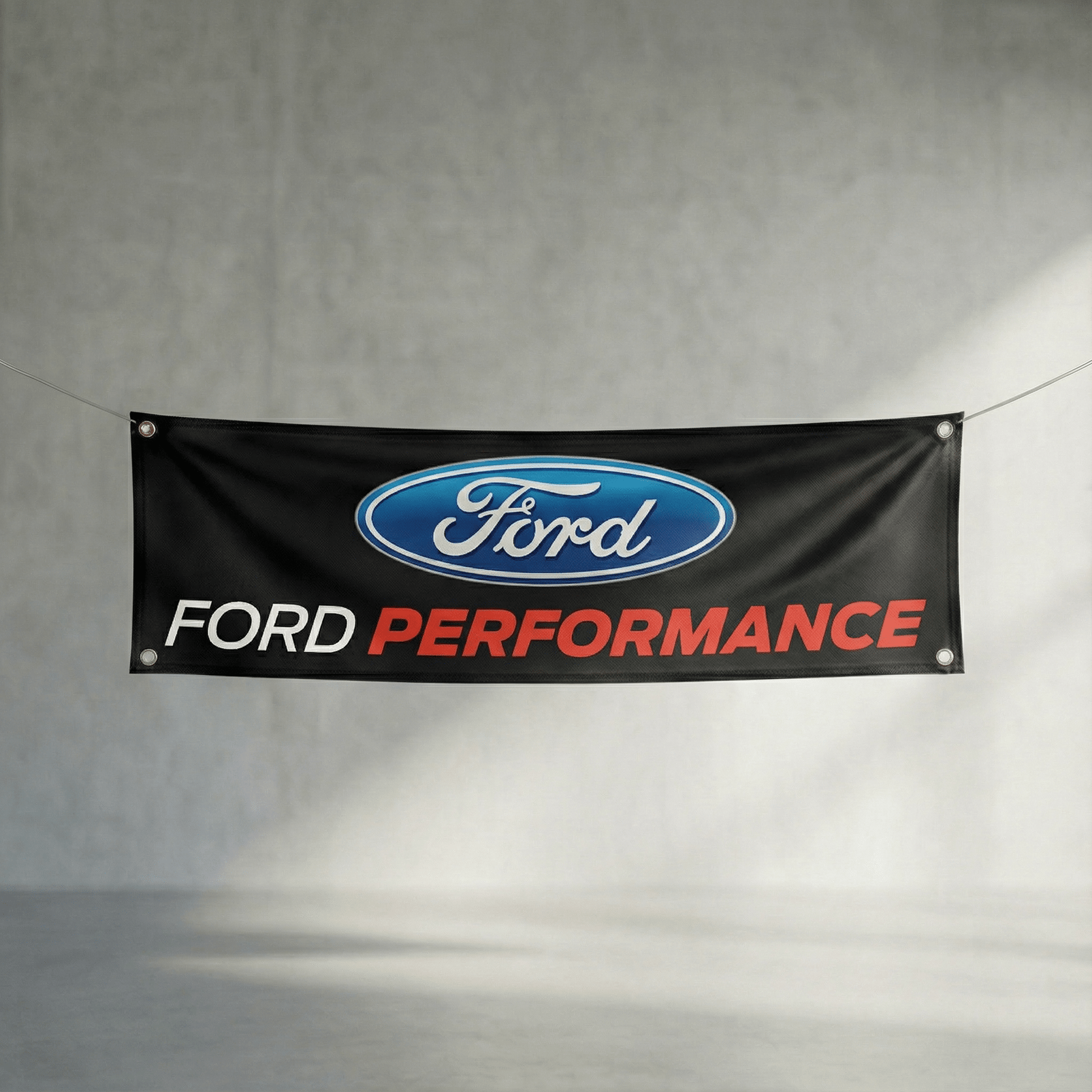 Ford Performance Fabric Show Banner - Ford Show Parts