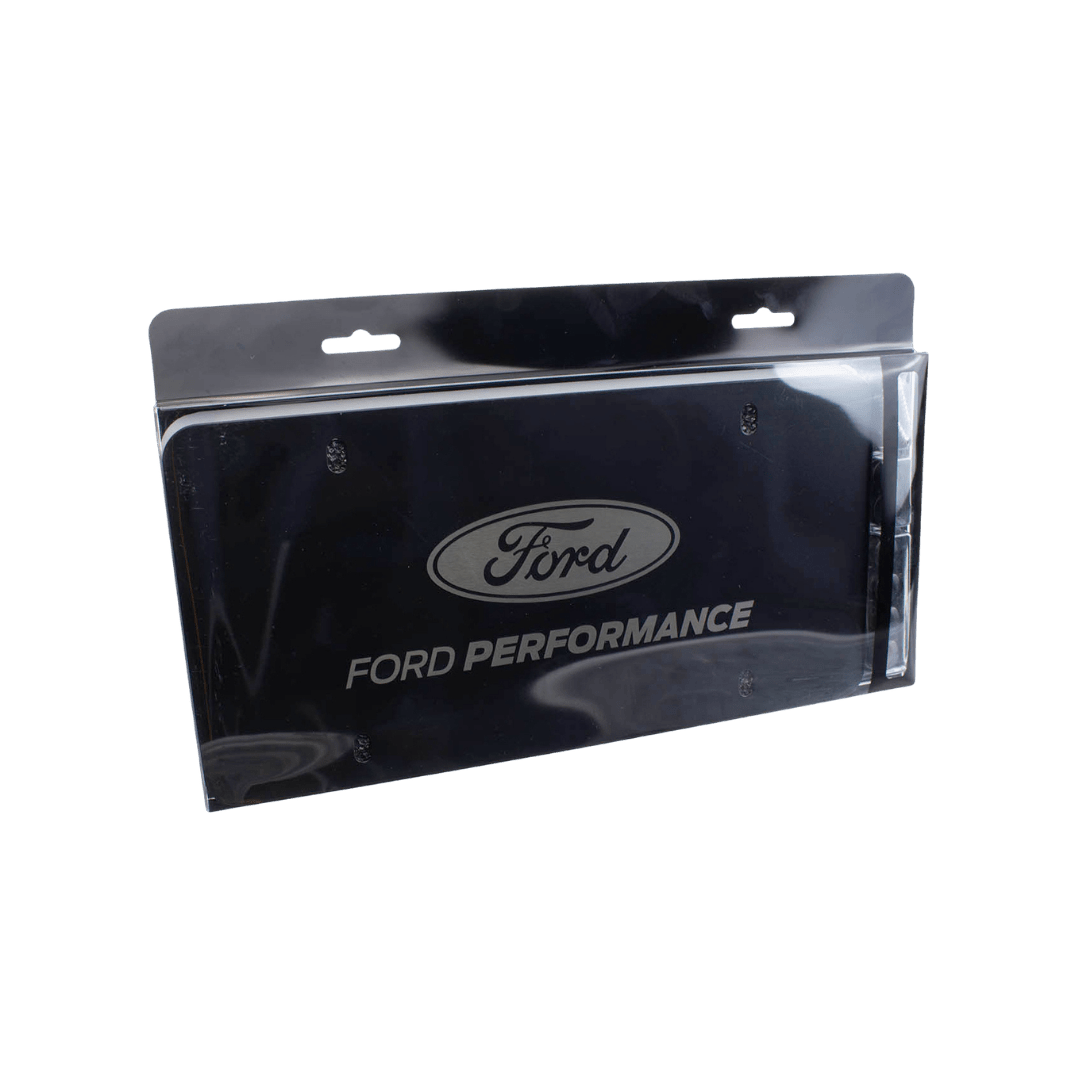 Ford Performance Black Stainless Steel Marque Plate - Ford Show Parts
