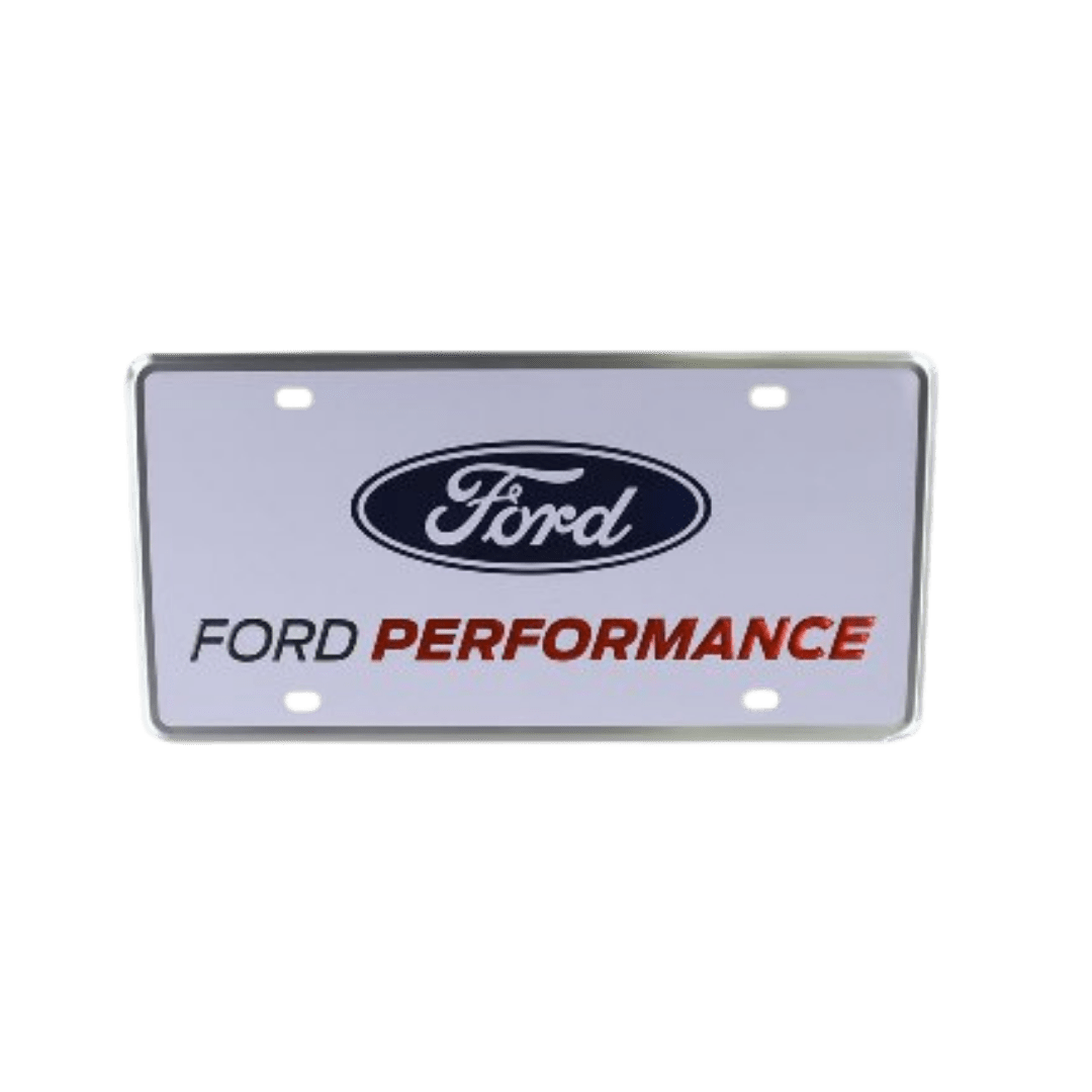 Ford Performance License Plate - Single - Ford Show Parts