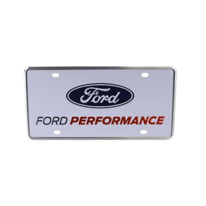 Ford Performance License Plate - Single - Ford Show Parts