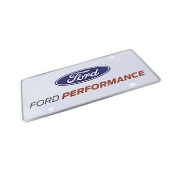 Ford Performance License Plate - Single - Ford Show Parts