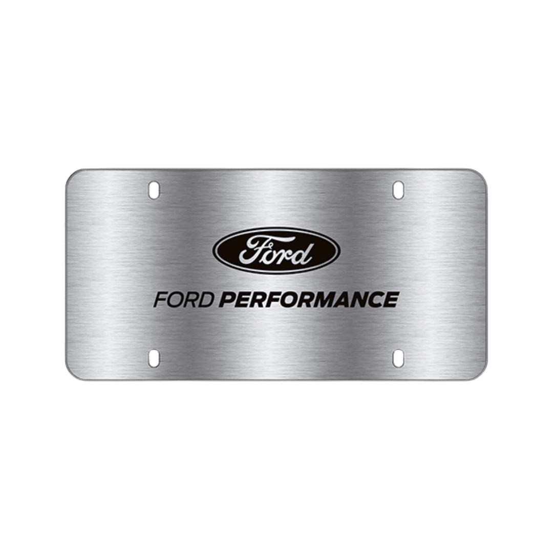Ford Performance Stainless Steel Marque Plate - Ford Show Parts