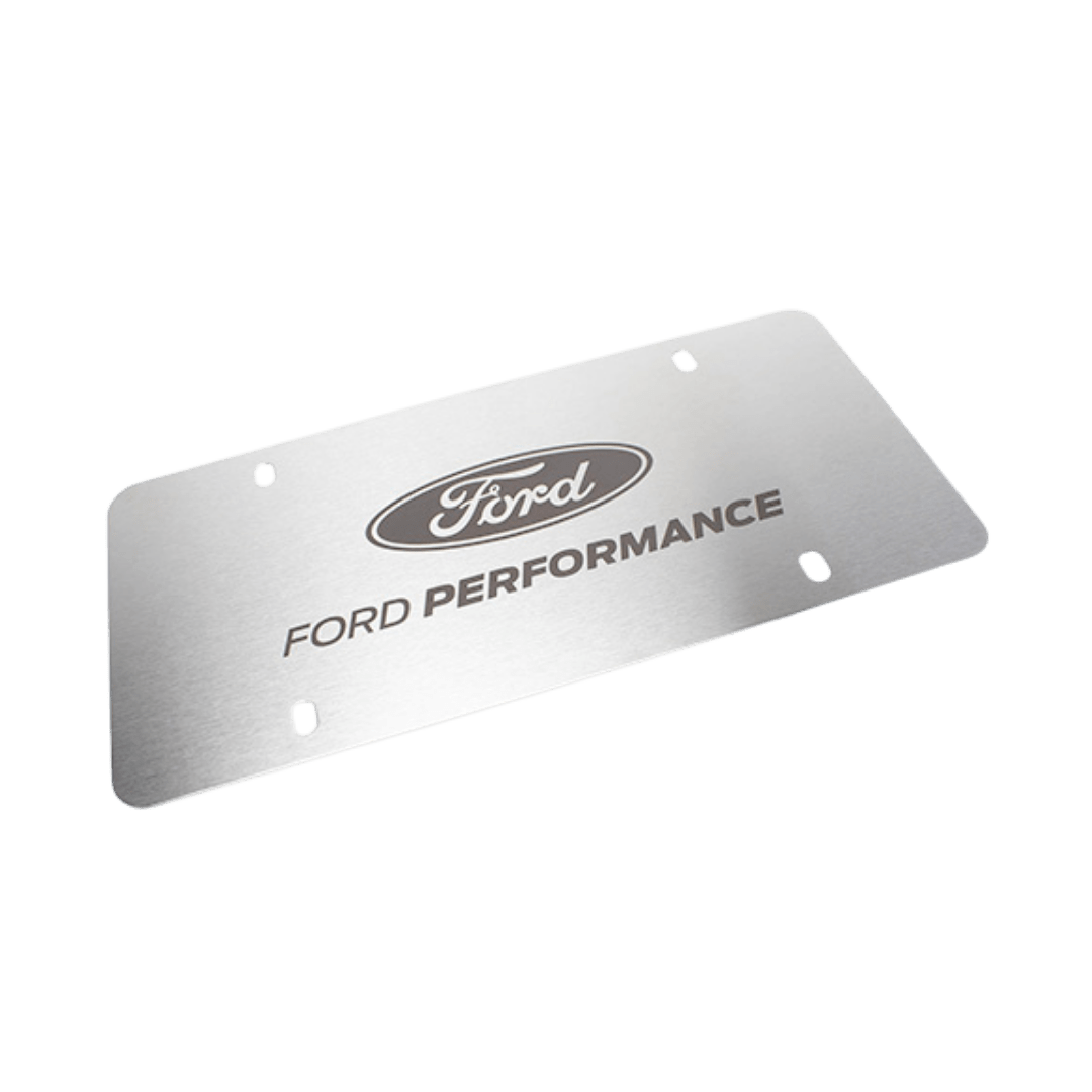 Ford Performance Stainless Steel Marque Plate - Ford Show Parts