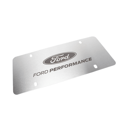 Ford Performance Stainless Steel Marque Plate - Ford Show Parts
