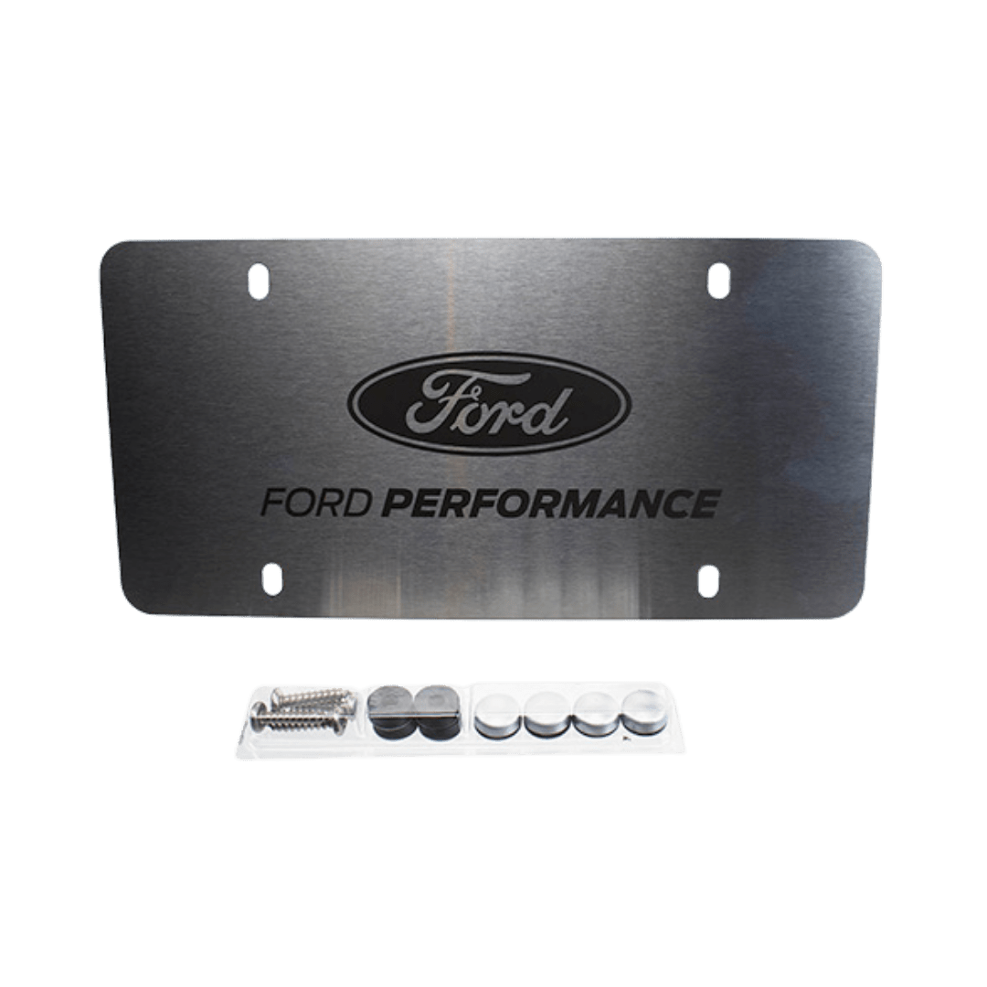 Ford Performance Stainless Steel Marque Plate - Ford Show Parts