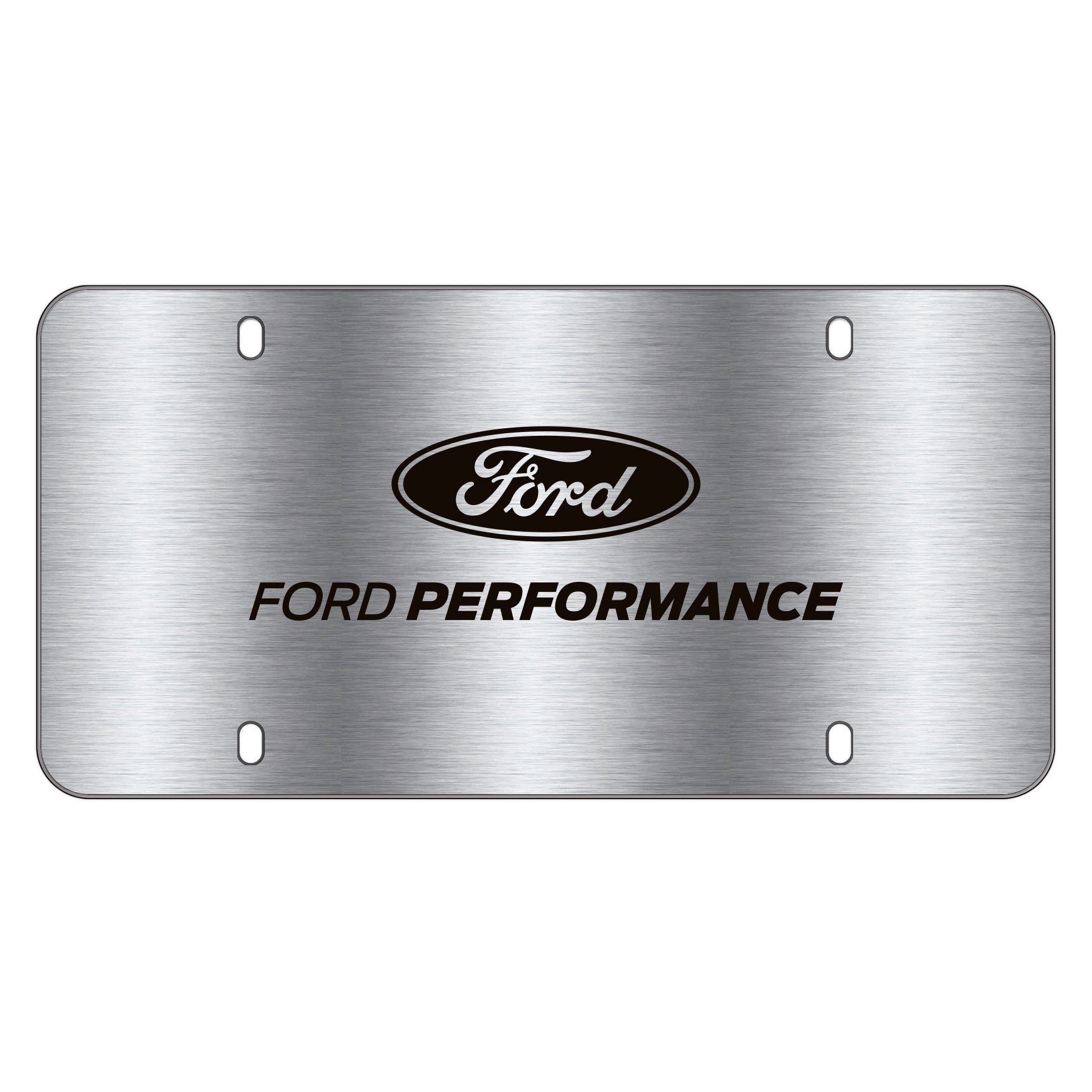 FORD PERFORMANCE STAINLESS STEEL MARQUE PLATE - Ford Show Parts