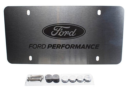 FORD PERFORMANCE STAINLESS STEEL MARQUE PLATE - Ford Show Parts