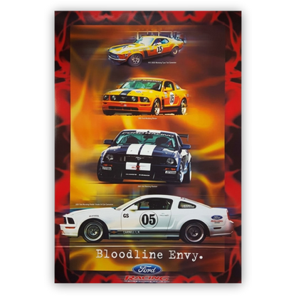 Ford Racing FR500 2 - Sided Poster - Ford Show Parts