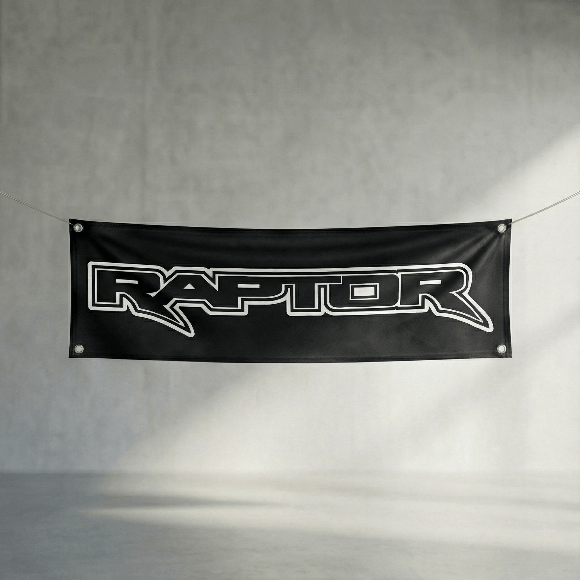 Ford and Mustang Raptor Fabric Show Banner - Ford Show Parts