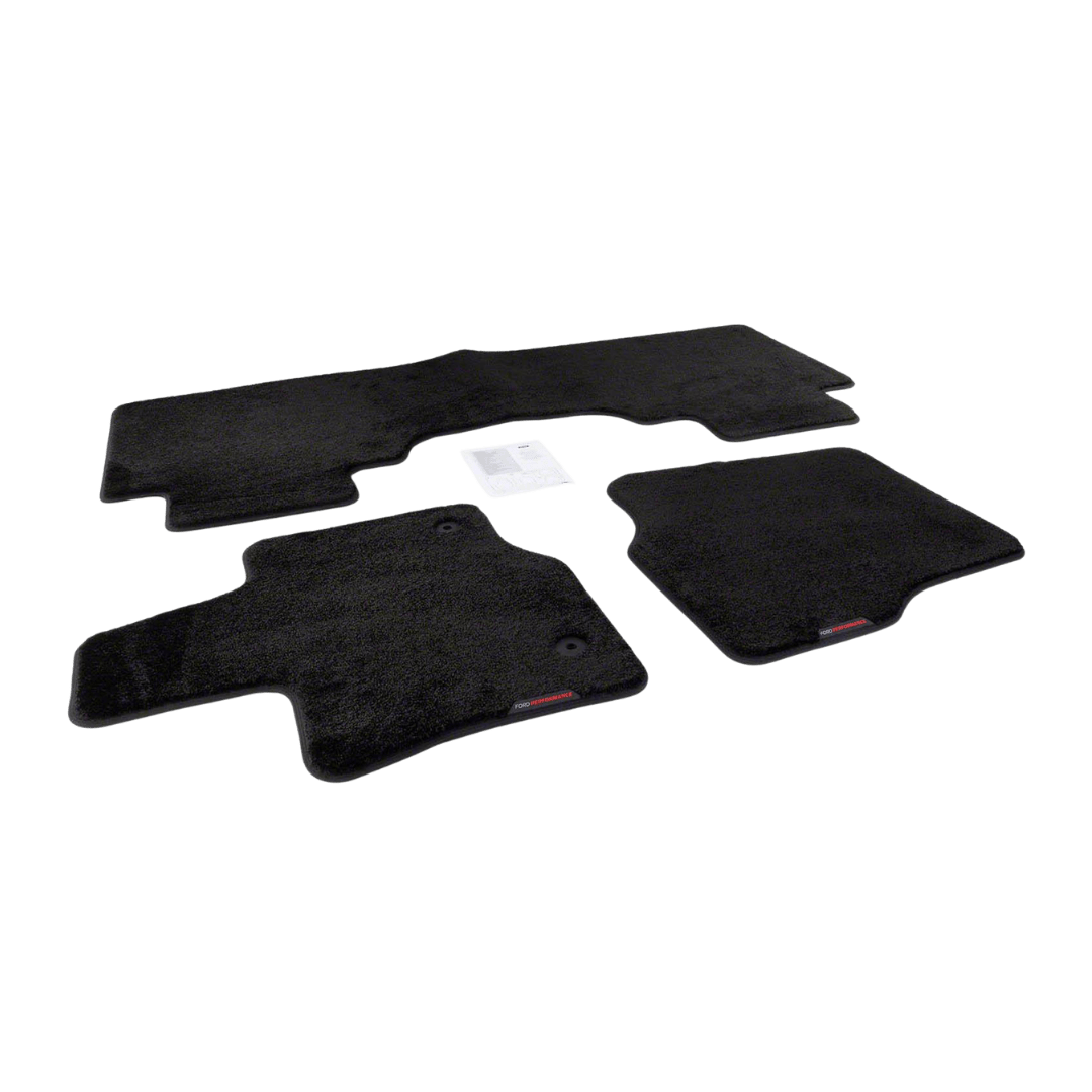 FPP F - 150 PREM 60OZ FLOOR MAT SET - BLK - Ford Show Parts