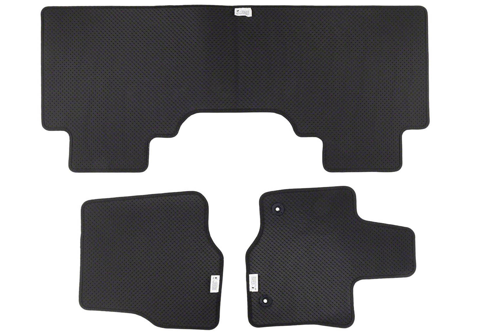 FPP F - 150 PREM 60OZ FLOOR MAT SET - BLK - Ford Show Parts