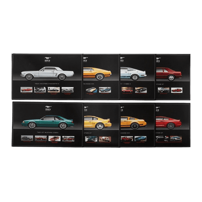 Mustang 50 YEARS Hero Card Set - Ford Show Parts