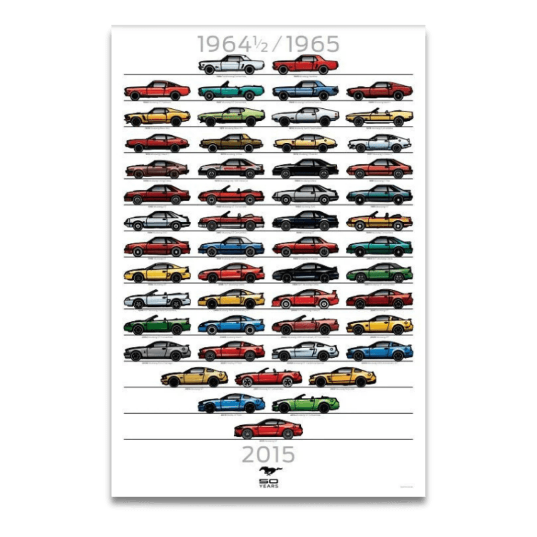 Mustang 50th Anniversary Mustang Package - Ford Show Parts