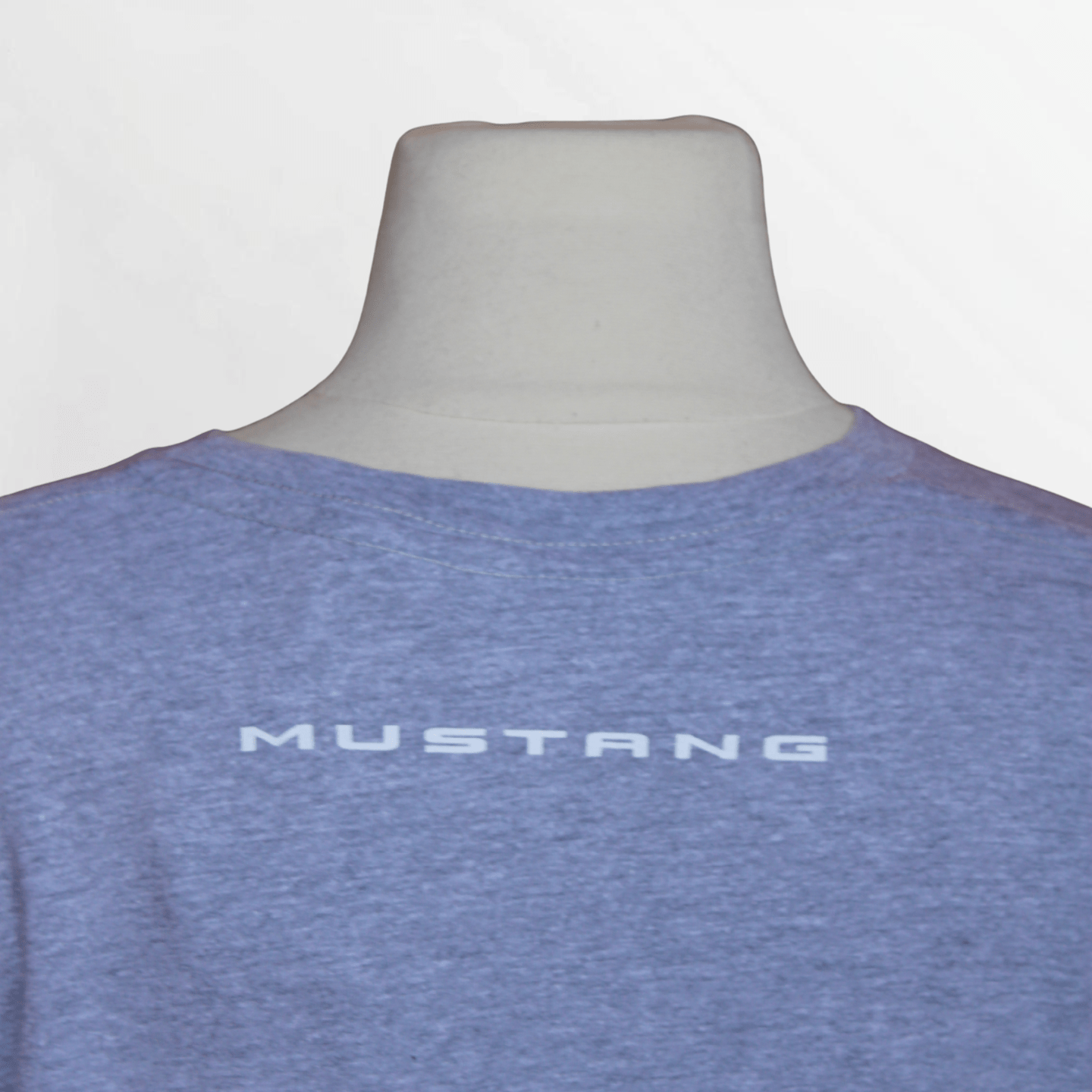 Mustang Charcoal Grey Tri - Bar Logo Tee - Ford Show Parts