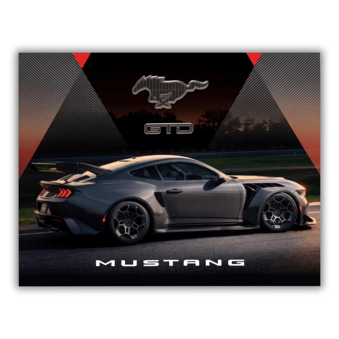 Mustang GTD Poster - Ford Show Parts
