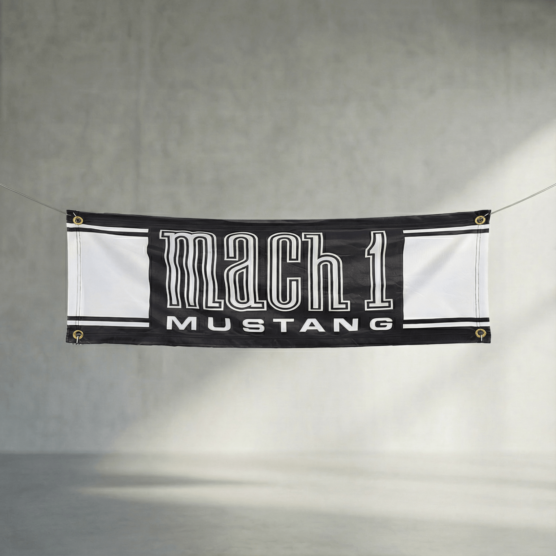 Ford and Mustang Mach 1 Fabric Show Banner - Ford Show Parts