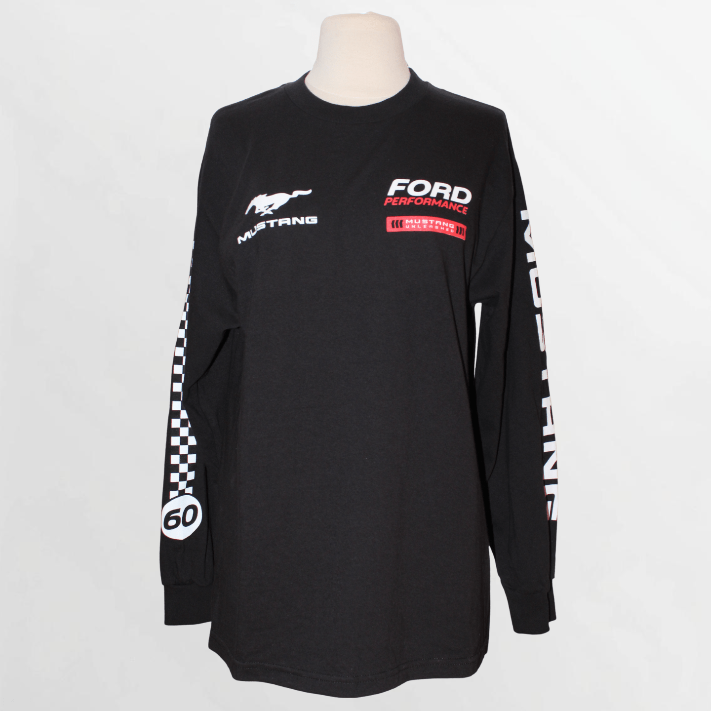 Mustang Performance Heavyweight Long Sleeve Tee - Ford Show Parts