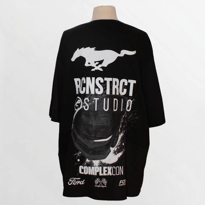 Mustang RCNSTRCT ComplexCon Black Tee - Ford Show Parts