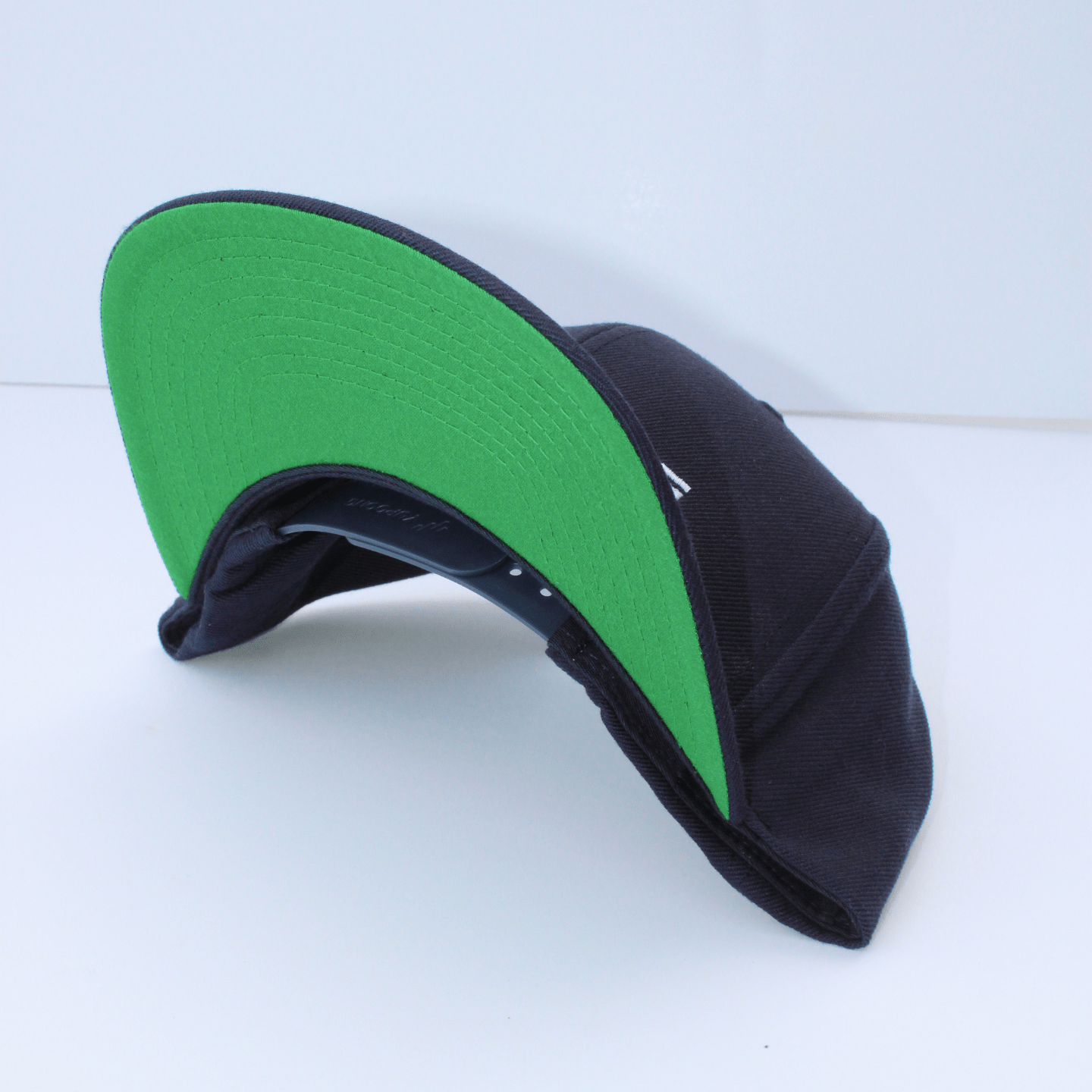 Navy Mustang Script Logo Snapback - Ford Show Parts