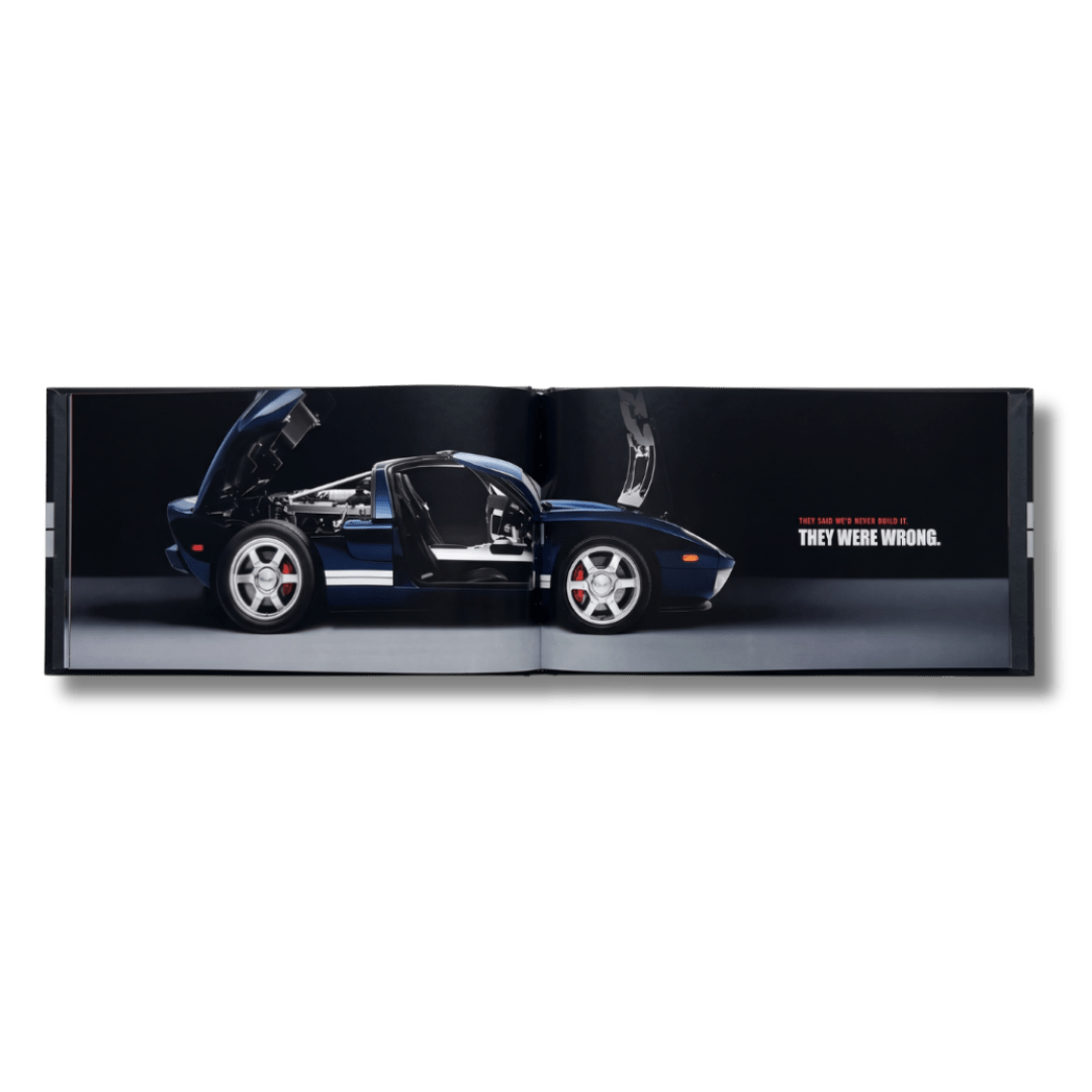 Official 2005 Ford GT Dealer Portfolio Hardcover Book | Rare Collector Edition - Ford Show Parts