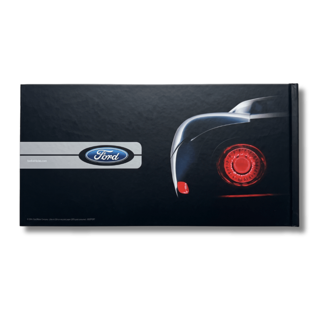 Official 2005 Ford GT Dealer Portfolio Hardcover Book | Rare Collector Edition - Ford Show Parts