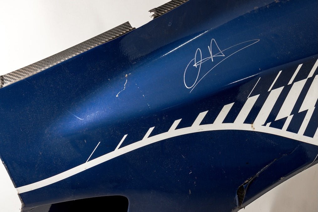 Race - Used 65 GT3 Quarter Panel Signed by Joey Hand - Ford Show Parts