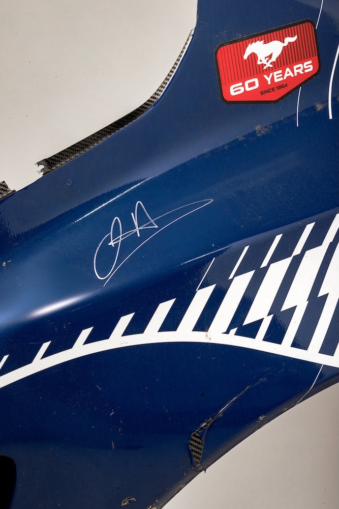Race - Used 65 GT3 Quarter Panel Signed by Joey Hand - Ford Show Parts