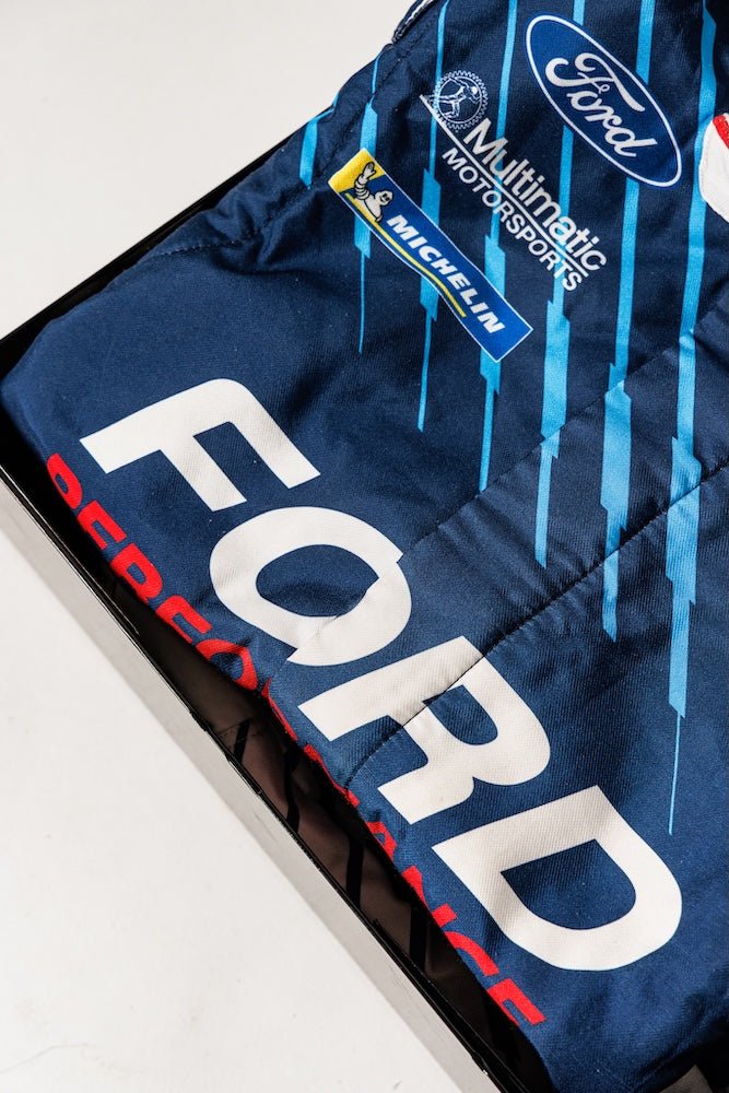 Race - Worn GT3 Mustang Suit Signed by Joey Hand - Ford Show Parts