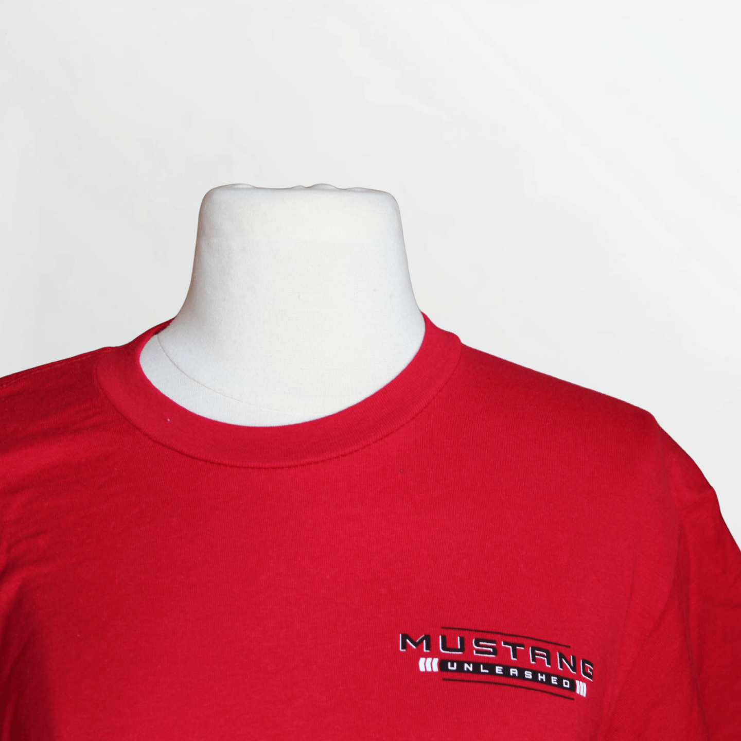 Red Mustang Unleashed Pony Tee - Ford Show Parts