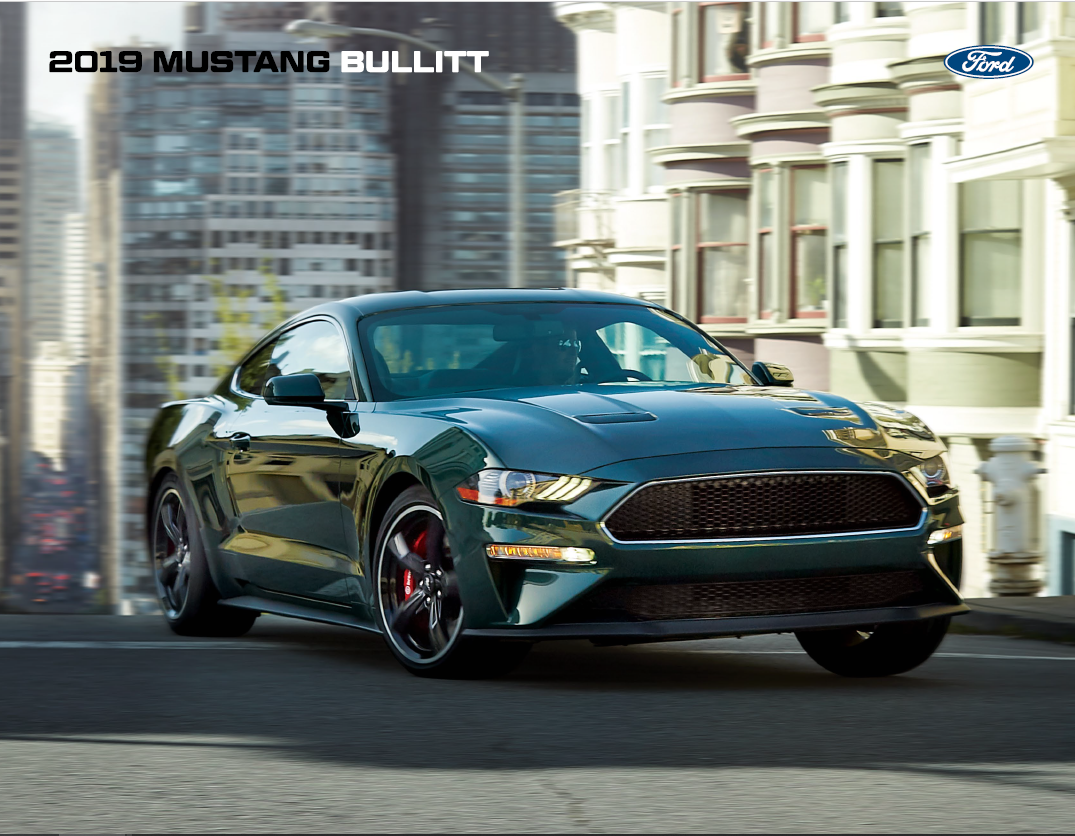 2019 Mustang Bullitt Brochure